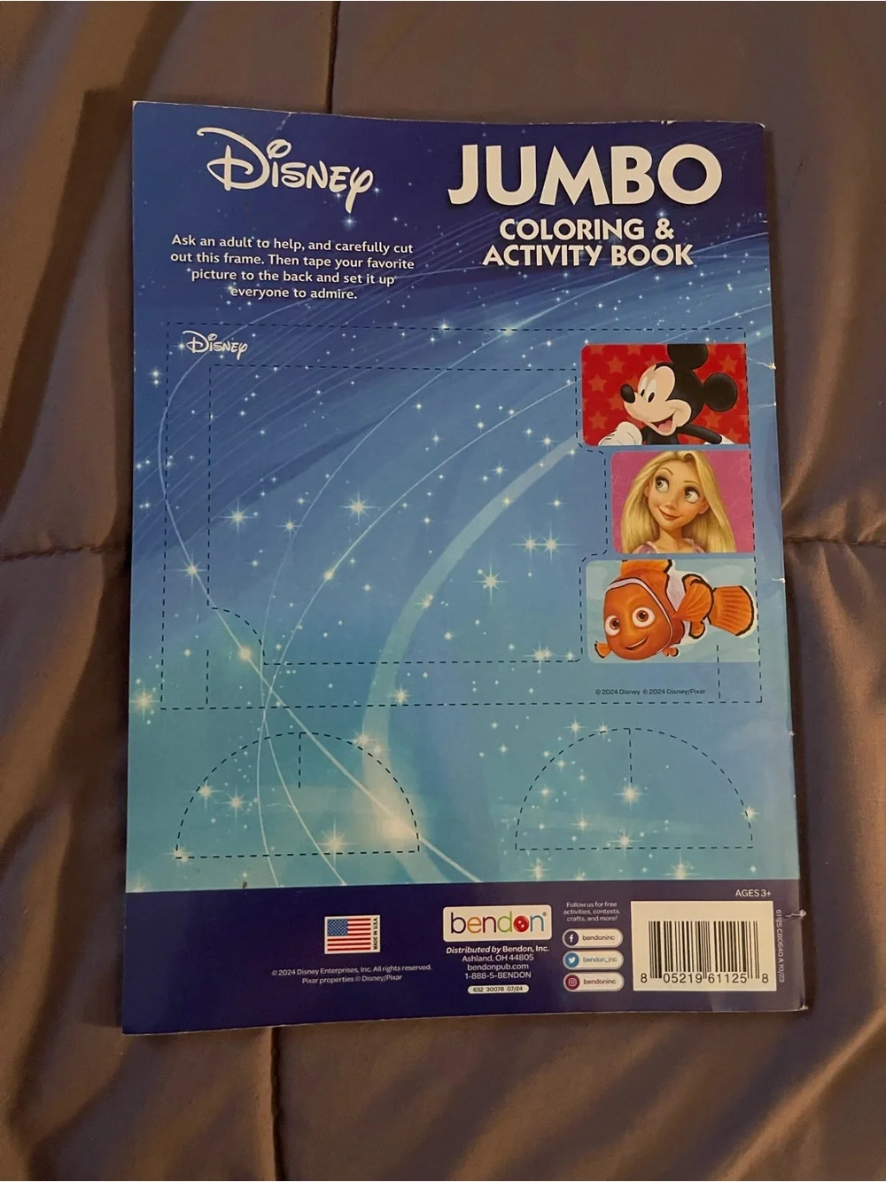 Disney Jumbo Coloring & Activity Book